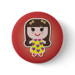 Dolly Bianca Red Button