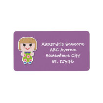 Dolly Christy Name Labels for Kids