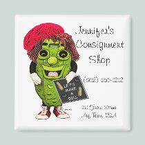 Dolly Dill Make A Dill Advertisement Magnets magnets