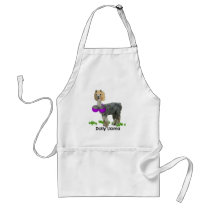 Dolly Llama aprons by jonnydowntown Dolly Llama aprons
