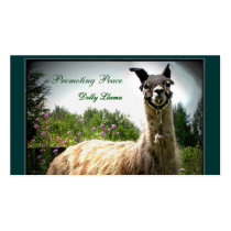 Dolly Llama Busininess Cards business cards by RookyStudios Dolly Llama Busininess Cards business cards