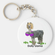 Dolly Llama Key Chains