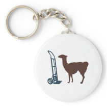 Dolly llama key chain