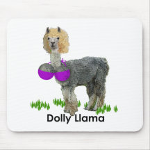 Dolly Llama Mouse Pads