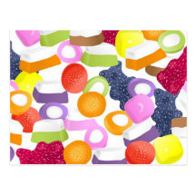 Dolly Mixtures Post Card