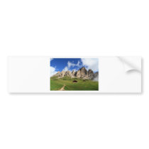 Dolomites - Cir group Bumper Stickers