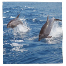 Dolphin Adventure Cloth Napkins
