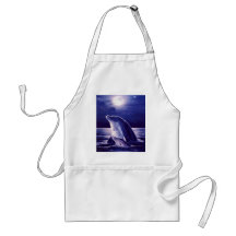Dolphin and Baby Apron