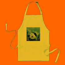 DOLPHIN and BOY aprons