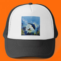 DOLPHIN and BOY hats