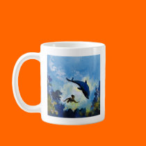 DOLPHIN and BOY mugs
