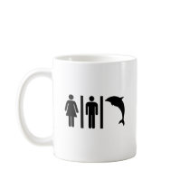 Dolphin Bathroom Mug