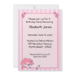 Dolphin Birthday Invitation