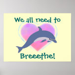 Dolphin Breathe poster