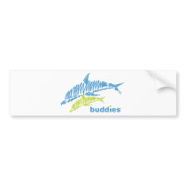 Dolphin Buddies bumper stickers
