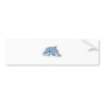 DOLPHIN BUMPER STICKER