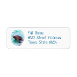 Dolphin Design Mailing Label