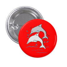 Dolphin Dolphins Marine Mammals Ocean Pins