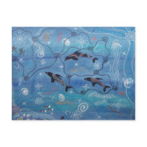 Dolphin Dreaming Postcard