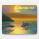 Dolphin Dreams mousepads by karanta Dolphin Dreams mousepads