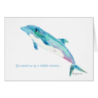 Dolphin Dreams Note Card