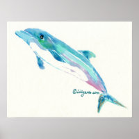 Dolphin Dreams Print and Poster Art print