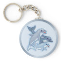 Dolphin Family keychains