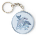 Dolphin Family Keychains