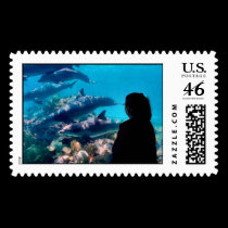 Dolphin Fantasy postage