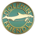DOLPHIN FRIENDLY stickers