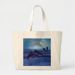 Dolphin fun and play canvas bag