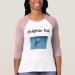 Ladies 3/4 Sleeve Raglan (Fitted)