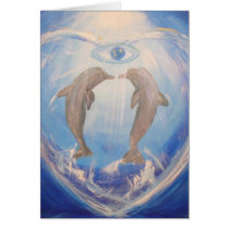Dolphin Harmony cards by harmonyart Dolphin Harmony cards