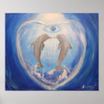 Dolphin Harmony Print