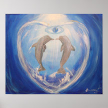 Dolphin Harmony Print