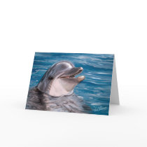 DOLPHIN HEAD cards by PAUL_ROBINSON DOLPHIN HEAD cards