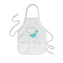 Dolphin Heart Aprons