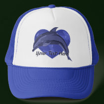 Dolphin Heart Hat by Customizables Dolphin Heart Hat