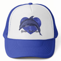Dolphin Heart Hat