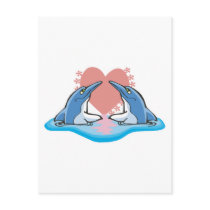 dolphin heart valentine postcards by doonidesigns dolphin heart valentine postcards