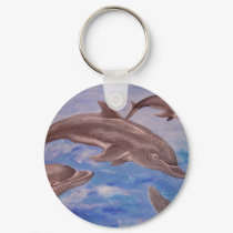 Dolphin Hi-Fives keychains by taiche Dolphin Hi-Fives keychains