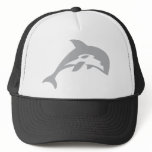 dolphin icon mesh hats