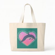 Dolphin Love custom bags