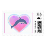 Dolphin Love postage postage