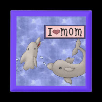 Dolphin Love magnets