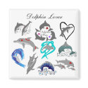 Dolphin lover magnet by marcya7 Dolphin lover magnet
