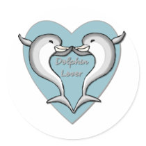 Dolphin Lover stickers