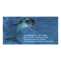Dolphin of Hope Photo Card