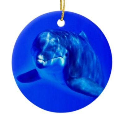 Dolphin Christmas Tree Ornament