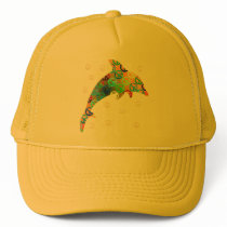 Dolphin Peace Sunday Cap Hat